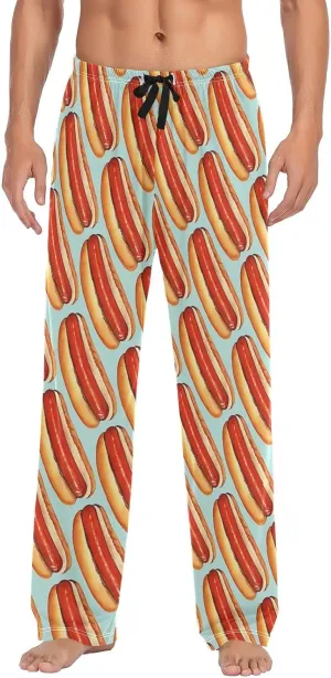 Mens Pajama Pants Lounge Pants Comfort Men Pajama Bottoms With Pockets