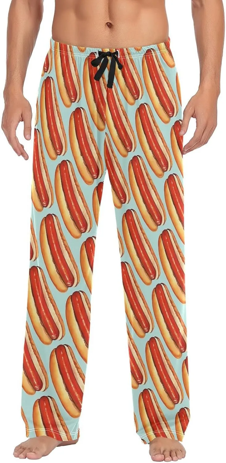 Mens Pajama Pants Lounge Pants Comfort Men Pajama Bottoms With Pockets