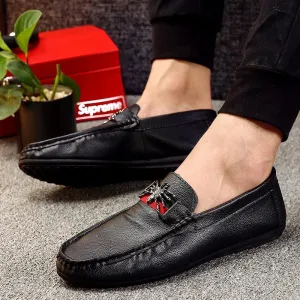 men's shoes low helper feet lazy people driving shoes 2025