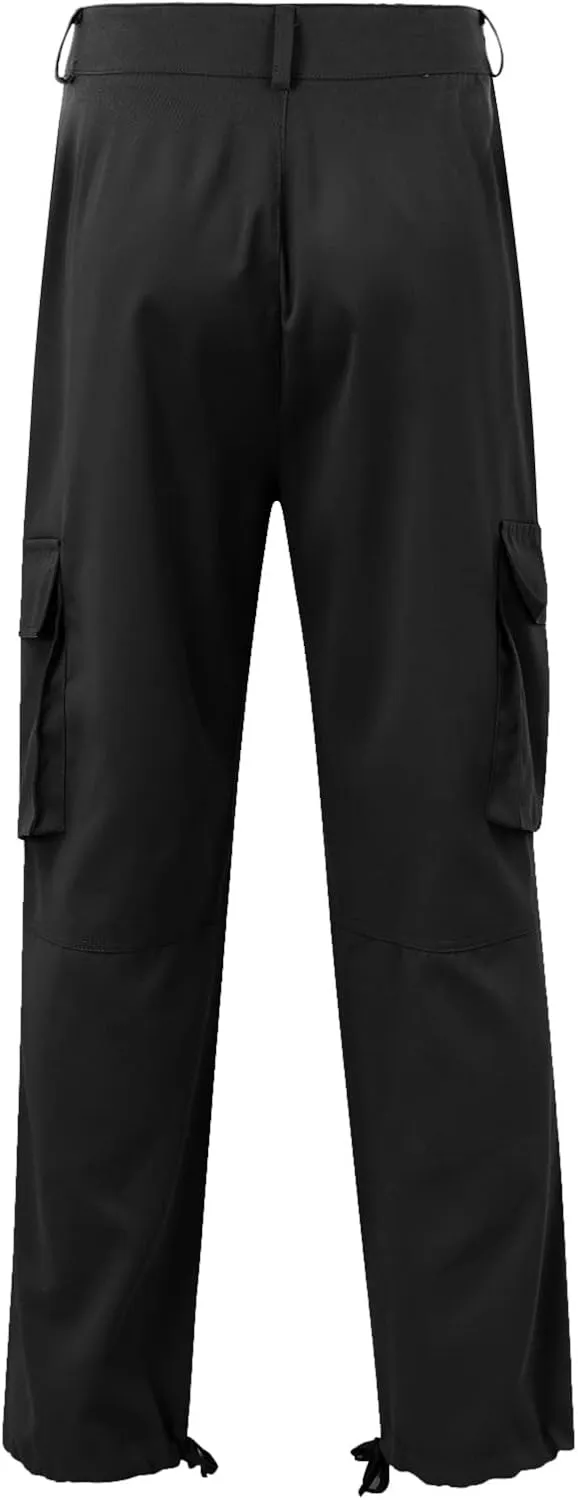 Mens Workout Cargo Sweatpants Loose Sports Trousers Work Pants with Pockets Men's Hiking Cargo Pants for Men Joggers