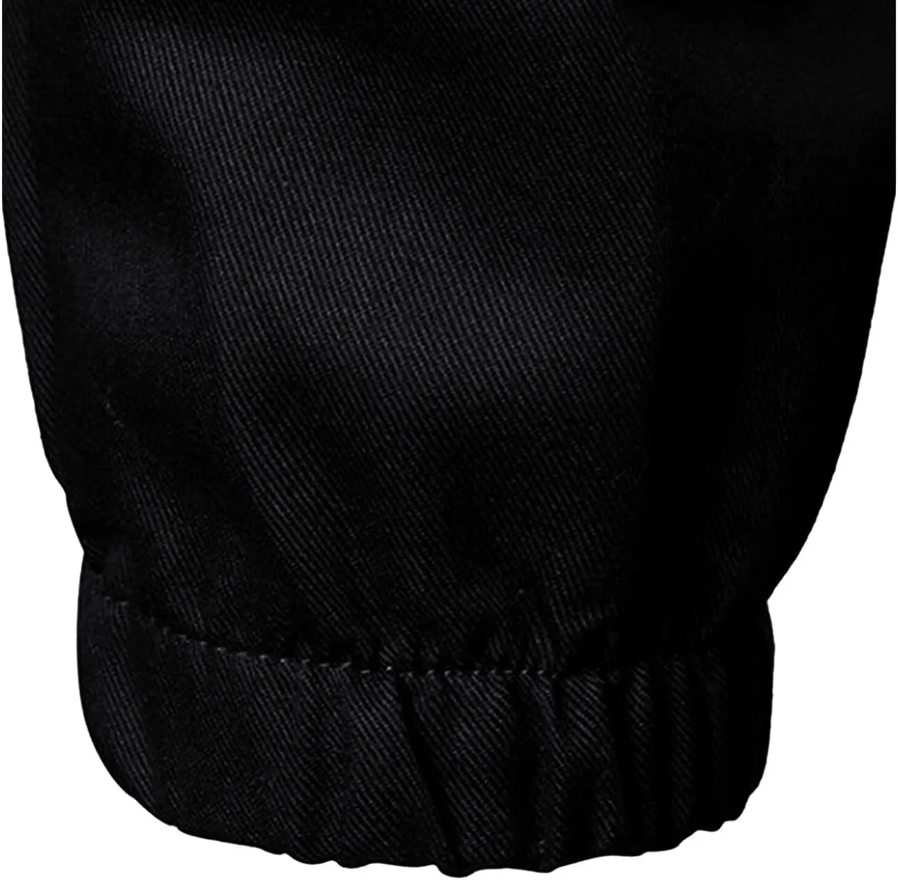 Mens Workout Cargo Sweatpants Men's Heavyweight Fleece Cargo Sweatpant Elastic Waist Drawstring Trousers Baggy Jogger