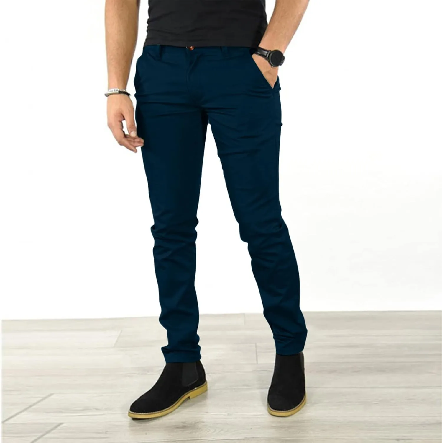 Mens Workout Cargo Sweatpants Pants Mens Active Cargo Pocket Fleece Jogger Pants Men's Heavyweight Fleece Cargo Pants