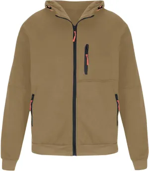 Men's Zip-Up Hoodie Solid Colour Slim Jacket Casual Long Sleeve Pocket Coat Lightweight Warm Tops