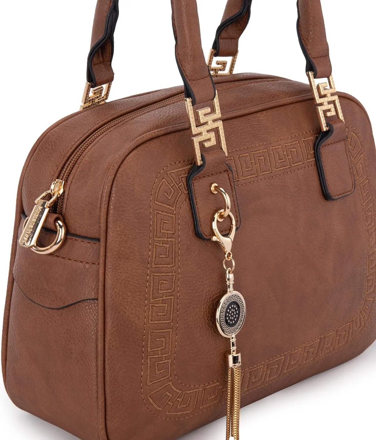 Montana West Small Top Handle Purse for Women Crossbody Satchel Handbag Barrel Bag