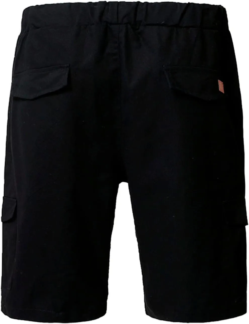 Muscularfit 6 Inch Inseam Shorts Men Cotton Linen Shorts with Pockets Slim Fit Drawstring Elastic Waist Summer Beach Shorts