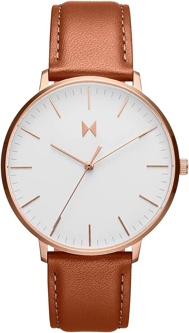 MVMT Mens Legacy Slim Watch - Analog Watch for Men - Minimalist, Water Resistant 3 ATM/30 Meters Mens Dress Watch - Premium Japanese Quartz Mens Wristwatch - 42mm