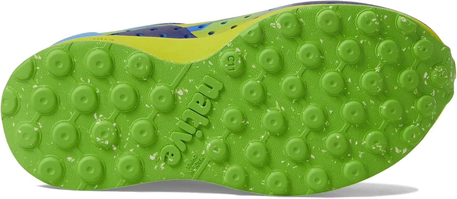 Native Shoes Kids Unisex Robbie Sugarlite Print Kids Slip-On Shoes (Little Kid) ?C Perforated ?C Synthetic Upper