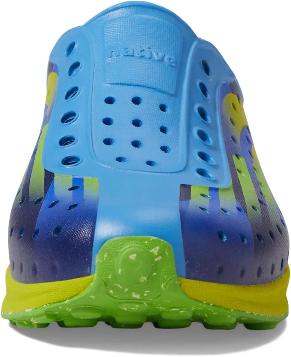 Native Shoes Kids Unisex Robbie Sugarlite Print Kids Slip-On Shoes (Little Kid) ?C Perforated ?C Synthetic Upper
