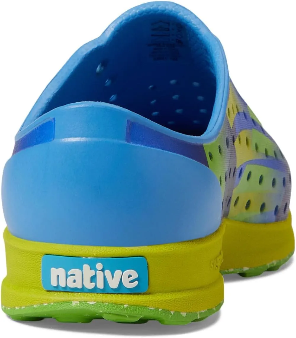 Native Shoes Kids Unisex Robbie Sugarlite Print Kids Slip-On Shoes (Little Kid) ?C Perforated ?C Synthetic Upper