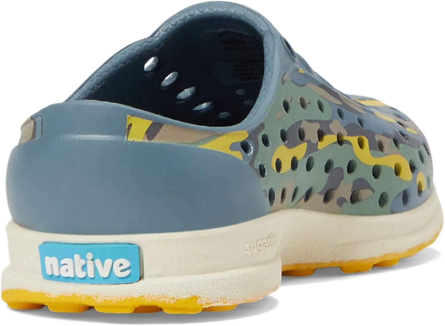 Native Shoes Kids Unisex Robbie Sugarlite Print Kids Slip-On Shoes (Little Kid) ?C Perforated ?C Synthetic Upper
