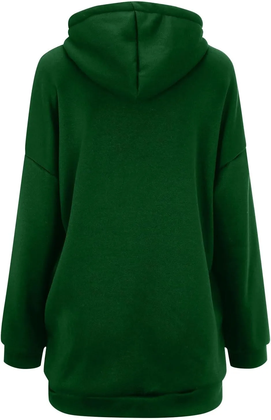 NBXNZWF Womens Zip Up Long Hoodies Lightweight Long Sleeve Tunic Hooded Sweatshirt Casual Fall Oversized Jacket With Pockets