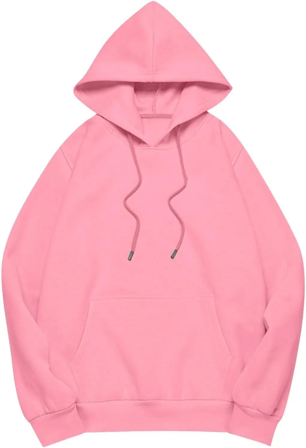 Oversized Hoodies for Women Drop Shoulder Fleece Sweatshirts Plus Size Pullover Tops 2024 Fashion Preppy Clothes