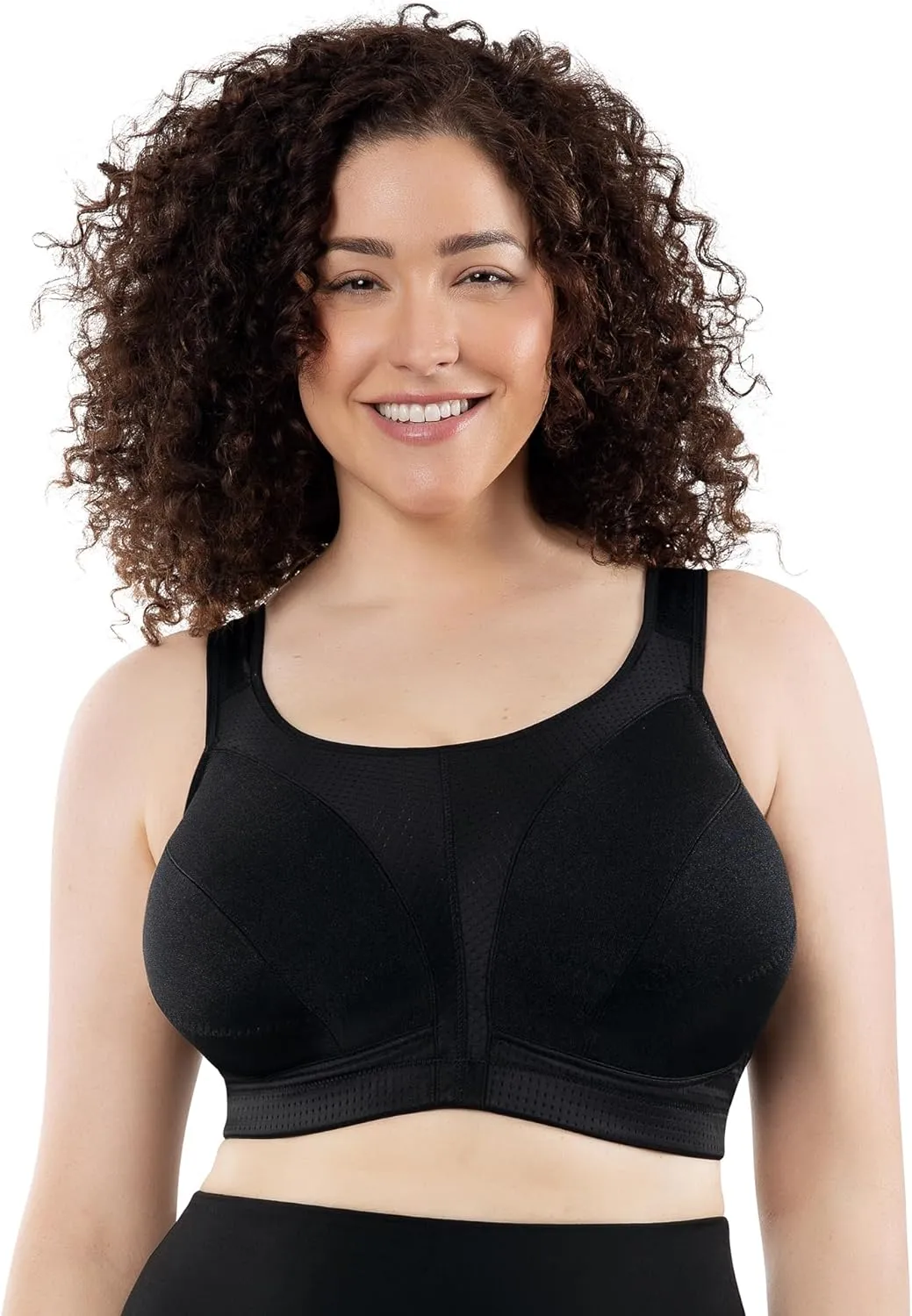 PARFAIT Active P62121 Wirefree Full Busted and Full Coverage Unlined Sports Bra