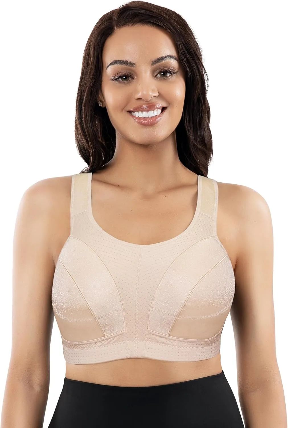 PARFAIT Active P62121 Wirefree Full Busted and Full Coverage Unlined Sports Bra