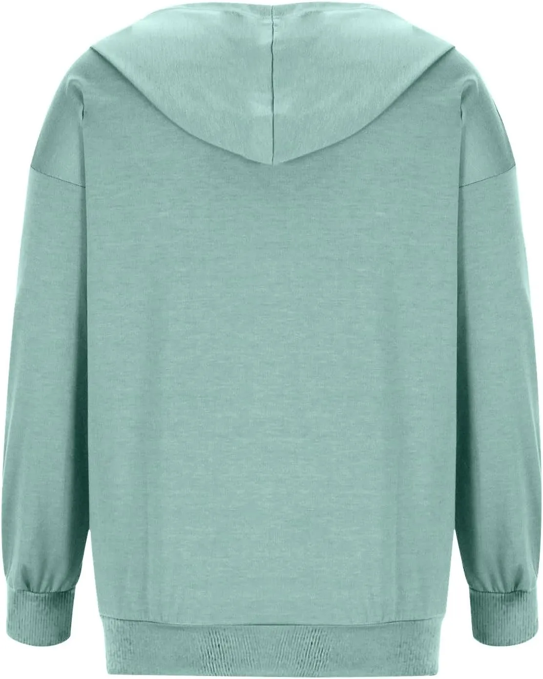 PETYCZEN Zip Up Hoodies for Women Casual Long Sleeve Oversized Sweatshirt Drawstring Cute Teen Girls Jackets Fall Y2K Clothes