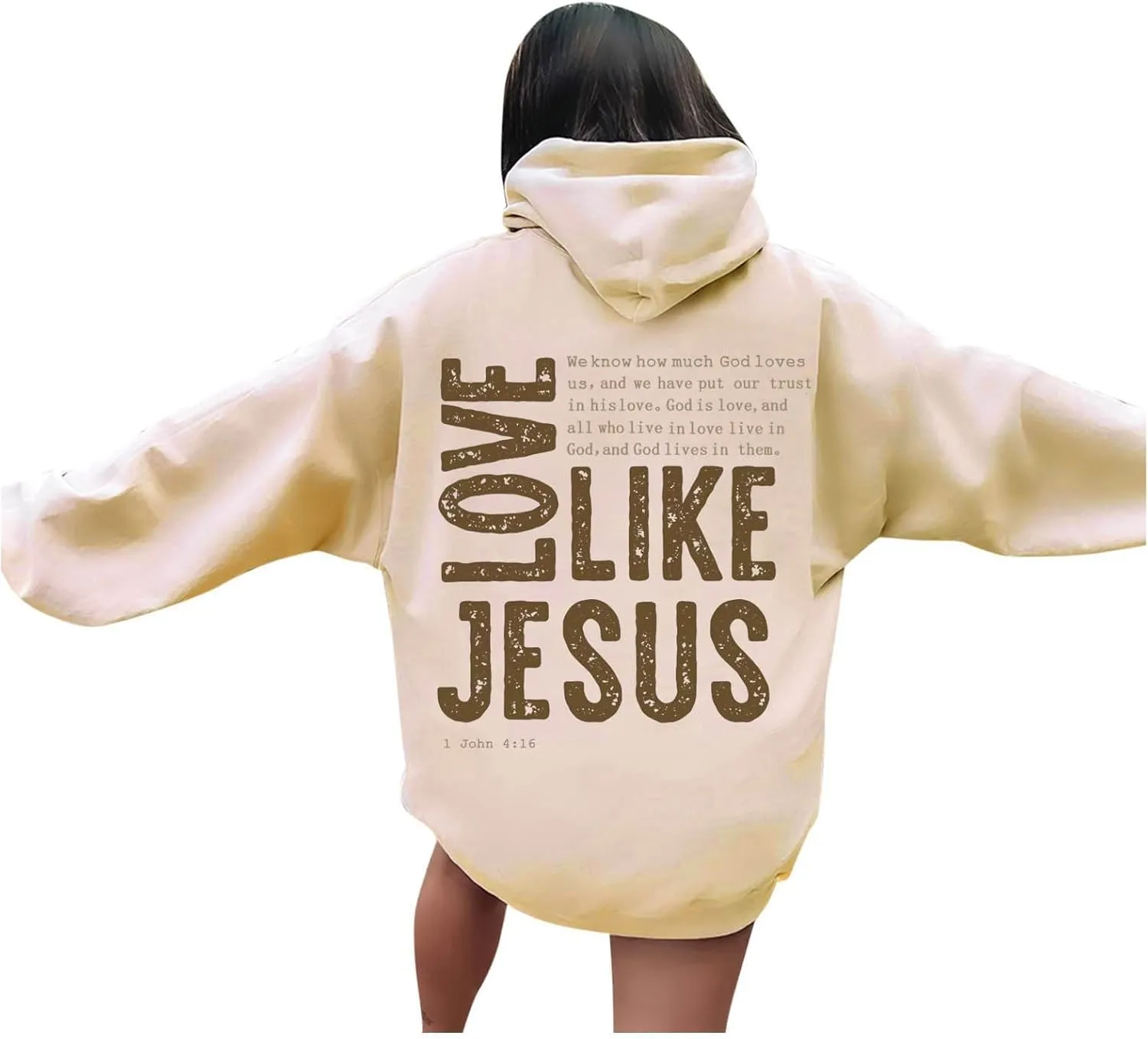 Preppy Graphic Hoodies for Teen Girls Pink Palm Puff hoodie 2024 Fall Fashion Long Sleeve Sweatshirts with Pockets