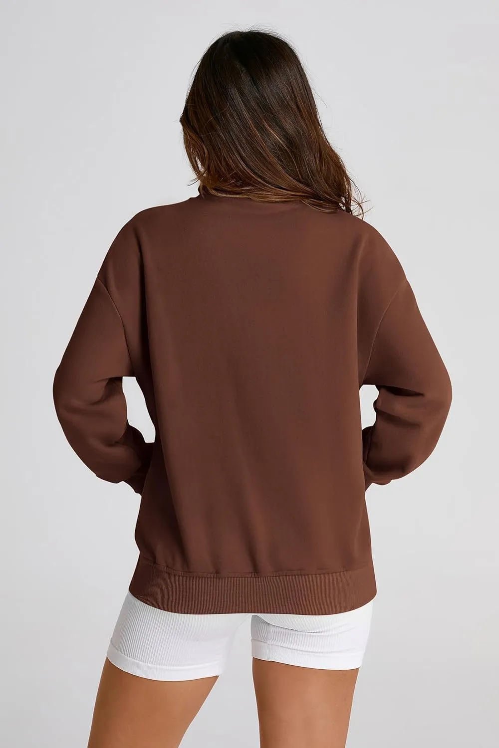 PRETTYGARDEN Women's 2025 Spring Fall Fashion Full Zip Up Sweatshirt Long Sleeve Loose Fit Trendy Casual Jacket with Pockets