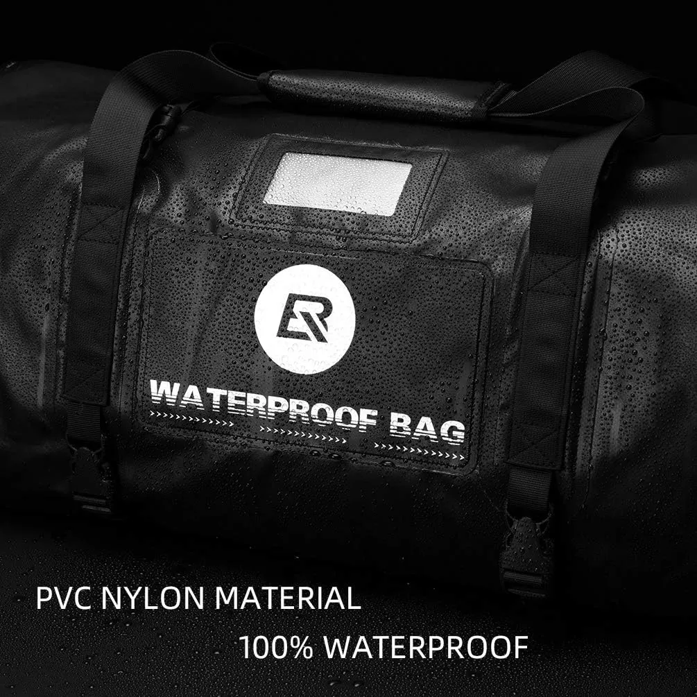 ROCKBROS Waterproof Duffel Bag 20L Motorcycle Travel Dry Duffel Bag for Motorcycling Boating Kayaking Camping Fishing Outdoor Adventure for Men Women