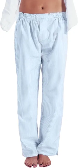 Seyurigaoka Y2K Striped Pajamas Pants for Women Cute Wide Leg Pinstripe Sleep Pj Bottoms Preppy Lounge Pants Trousers