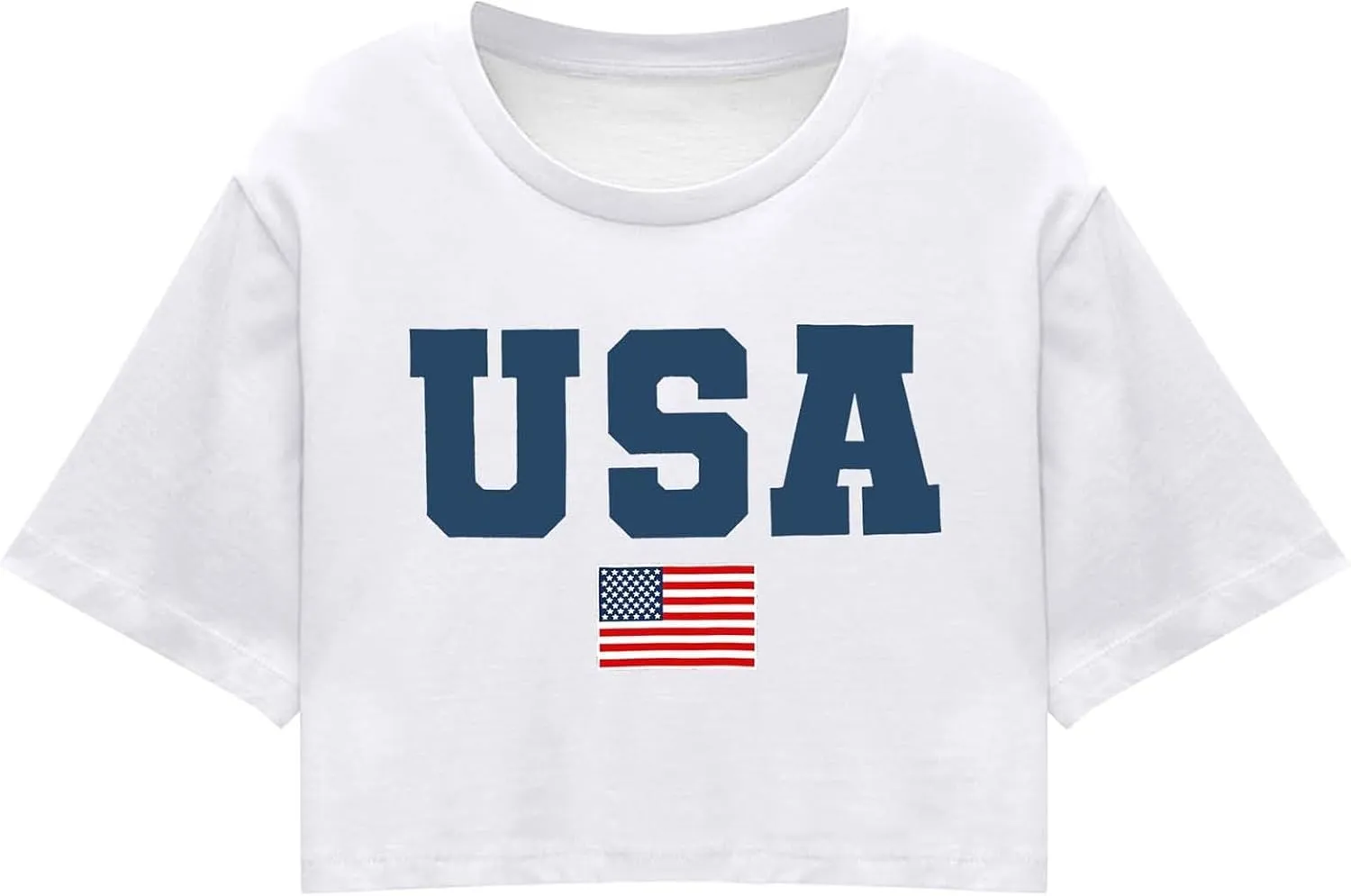 Shirts for Women 4th of July Outfits American Flag Print Womens Tops Comfy Independence Day T Shirts