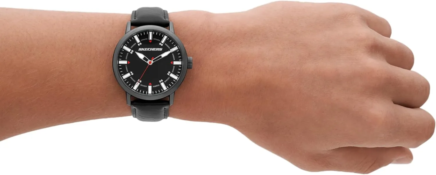 Skechers Men's Watch and Stackable Bracelet or Interchangeable Band Gift Set