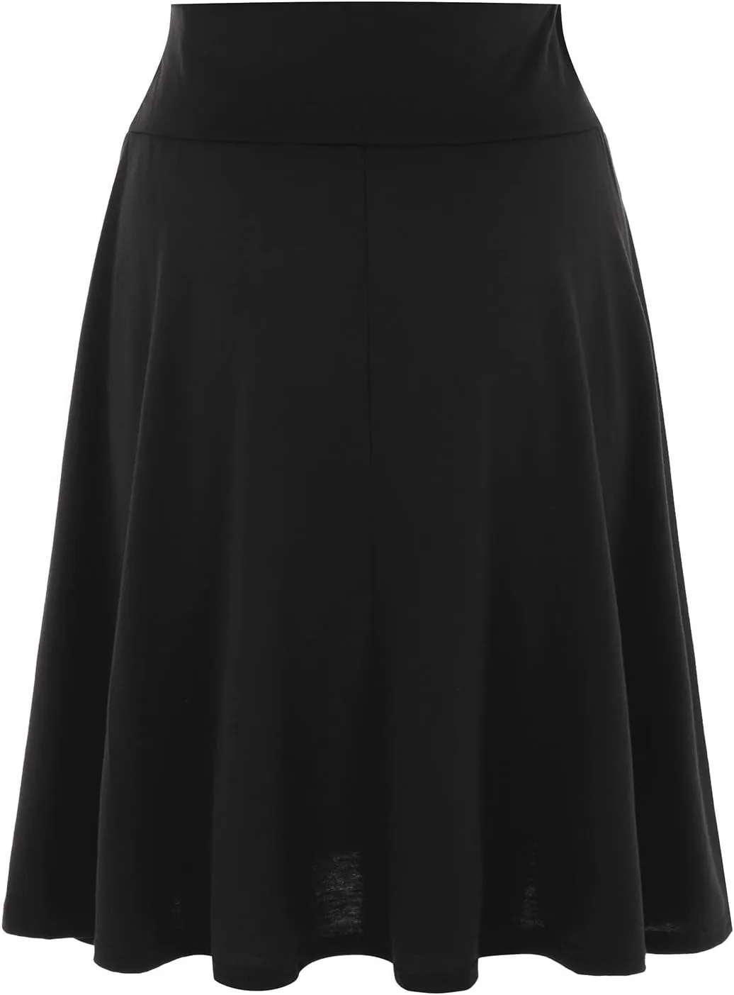 Skorts Skirts for Women Party midi Black Skirts Women's Solid Color Casual Girls Skirts High Waist Elastic Half