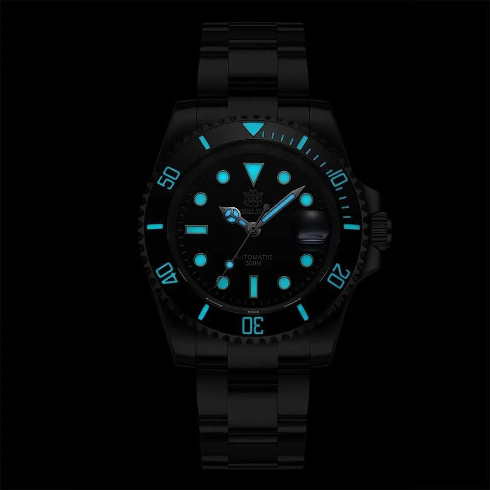 Steeldive Men's Automatic Watch SD1953 Stainless Steel NH35 Movement 300m Diving Watches