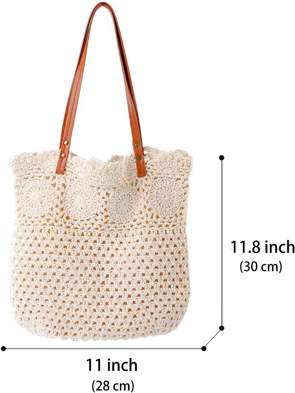 Summer Knitted Shoulder Bag bags for 2025, Bohemian Hobo Beach bag Casual Designer Purse for Women