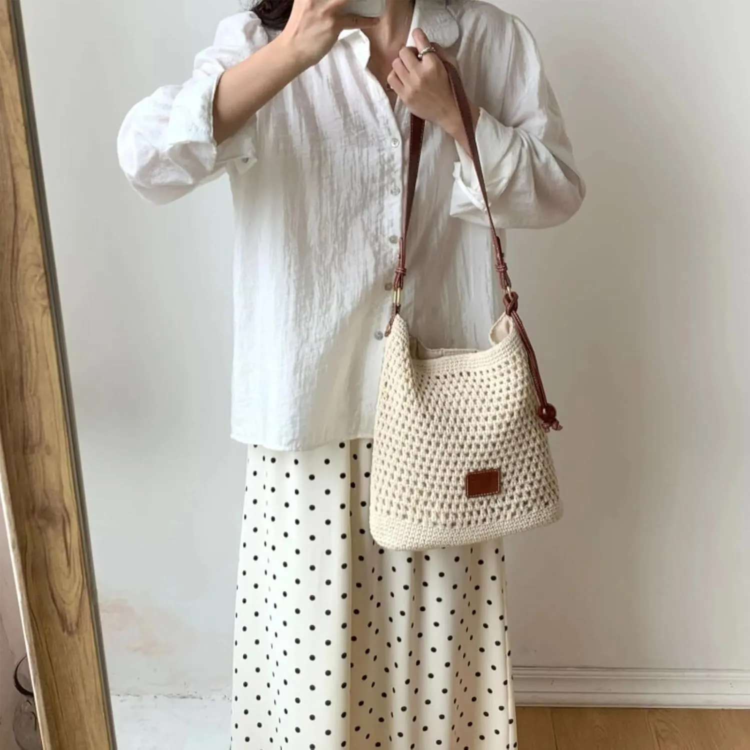Summer Knitted Shoulder Bag bags for 2025, Bohemian Hobo Beach bag Casual Designer Purse for Women