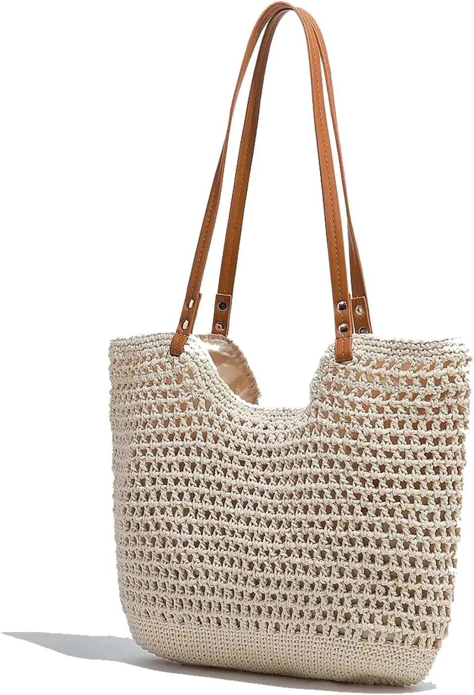 Summer Knitted Shoulder Bag bags for 2025, Bohemian Hobo Beach bag Casual Designer Purse for Women