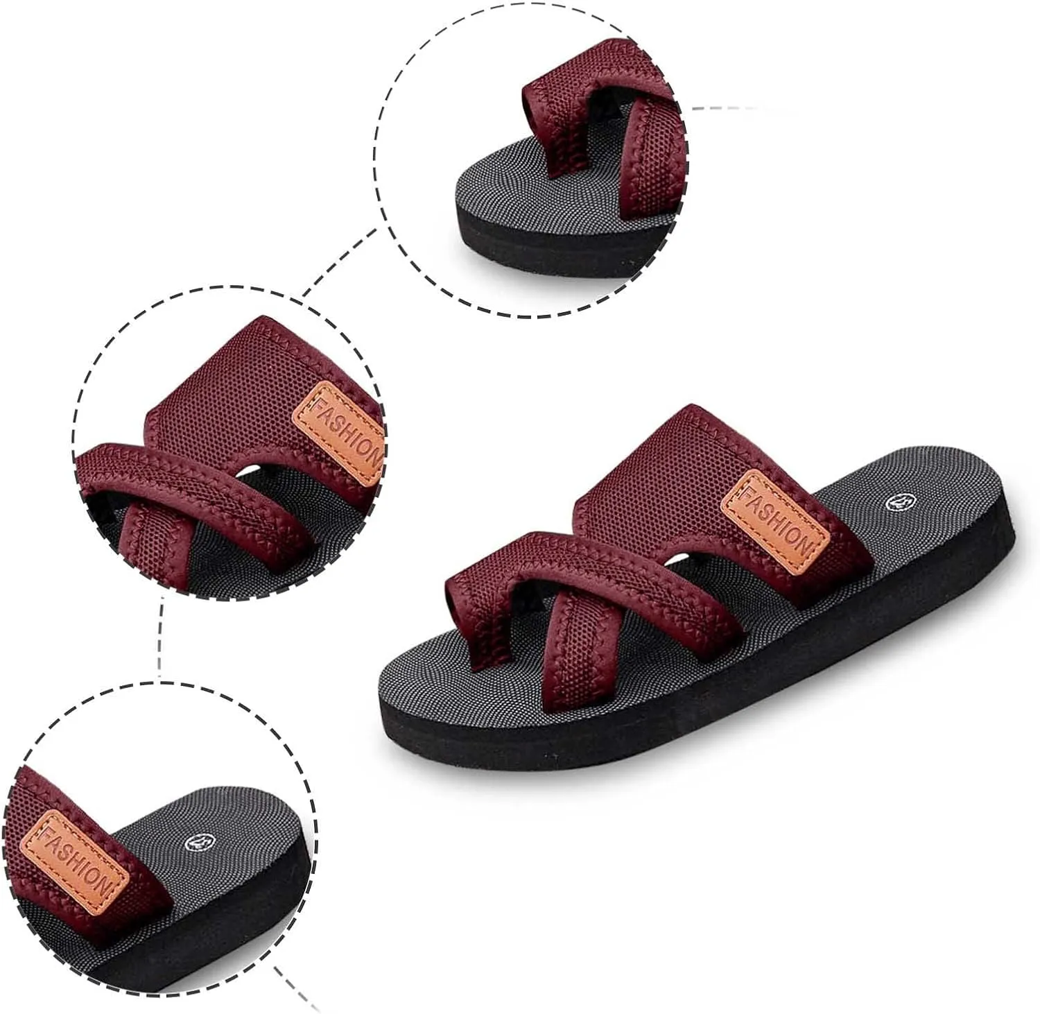 Summer Sandals for Women 2025 Extra Wide Beach Breathable Comfortable Solid Mesh Hollow Slide Sandls Orthopedic Shoes