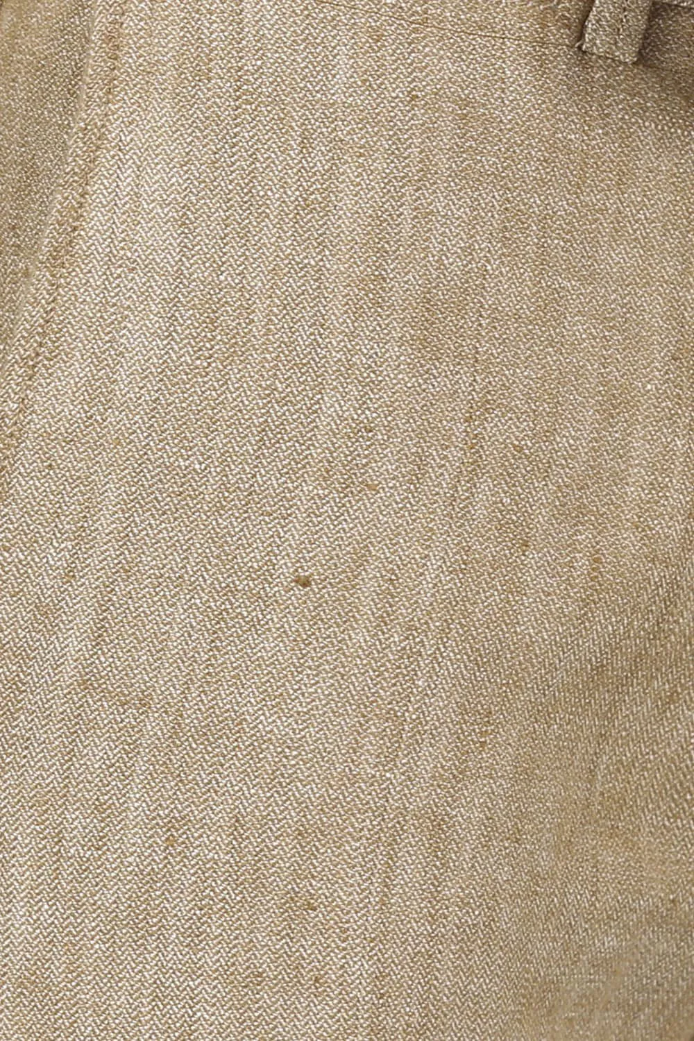 Tapered Fit Linen Trouser