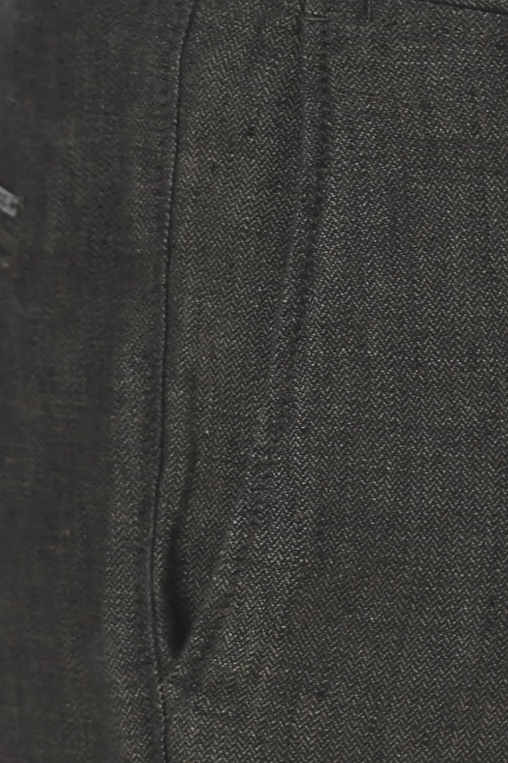 Tapered Fit Linen Trouser