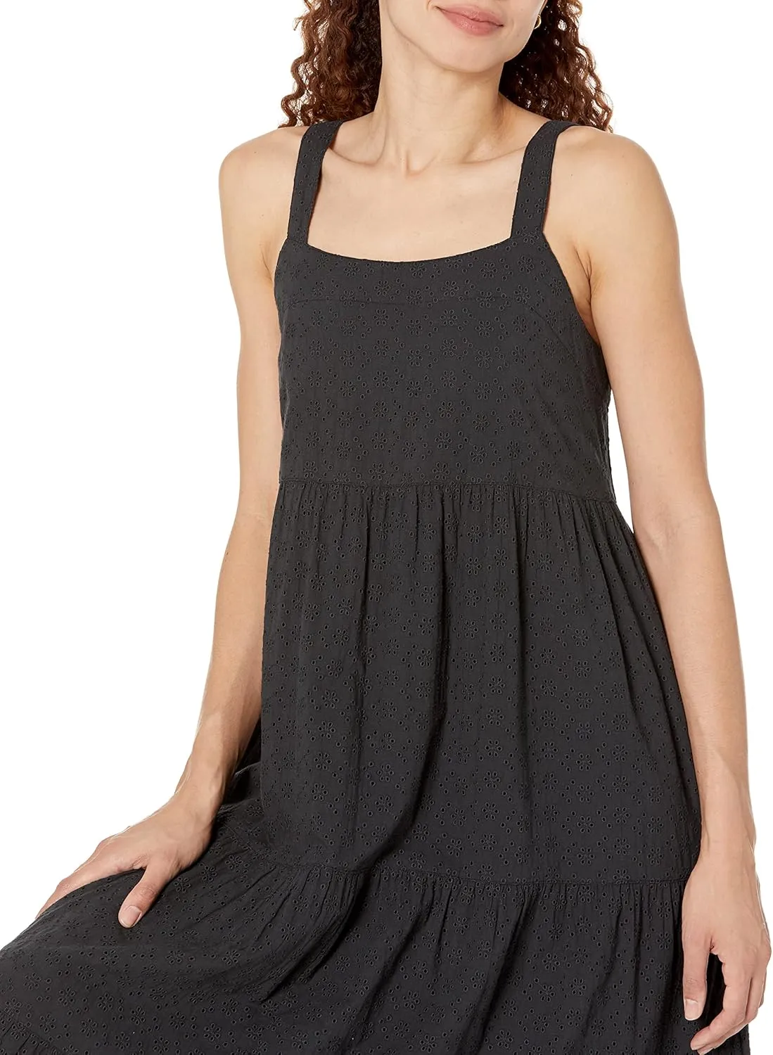 The Drop Women's Britt Tiered Maxi Tent Dress