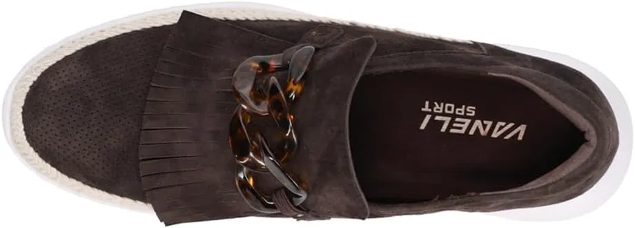 VANELi Womens Qerene Perforated Slip On Sneakers Shoes Casual - Brown