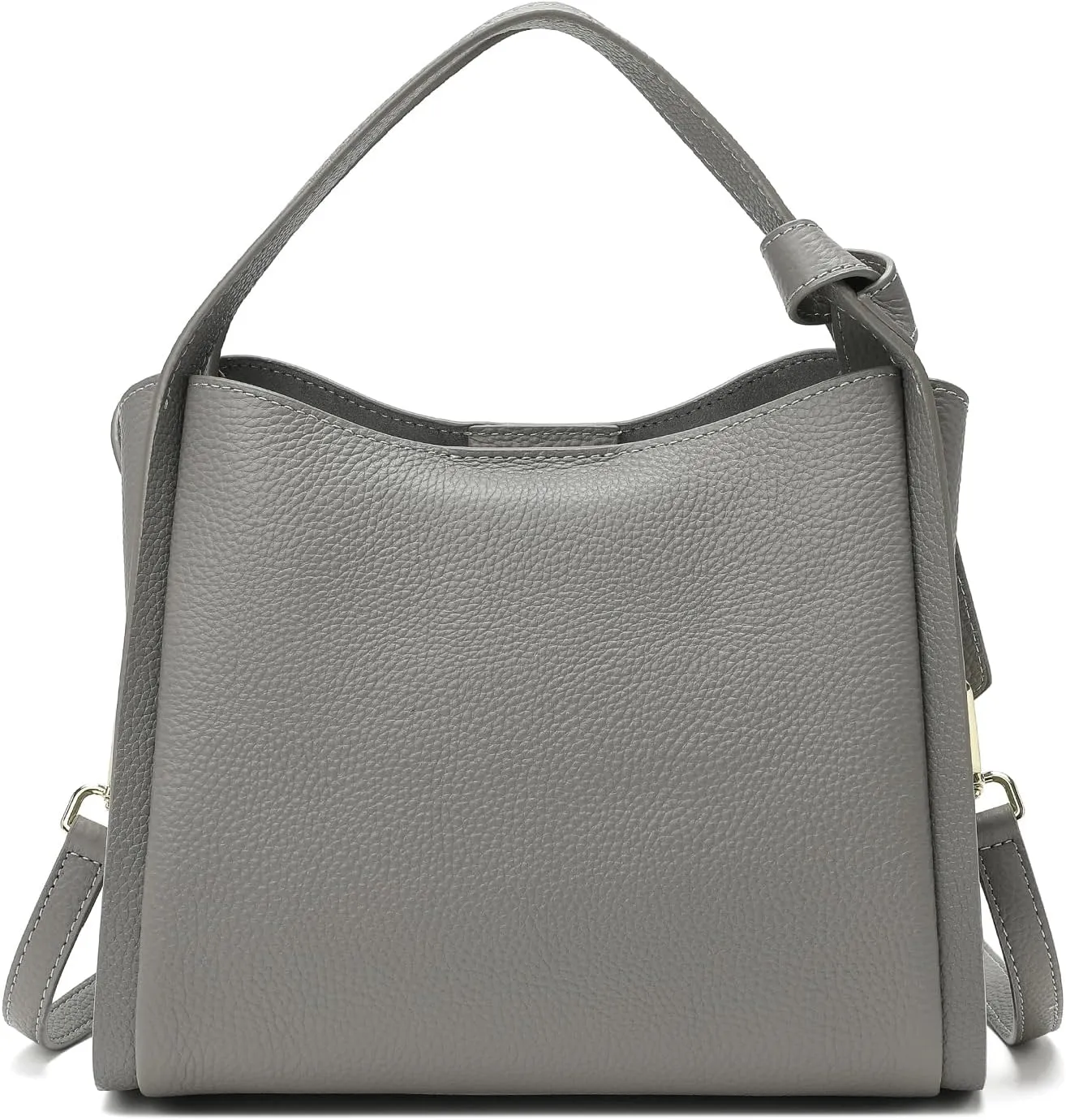 Women Genuine Leather Shoulder Bag Fashion Top-handle Handbag Crossbody Purse for Lady