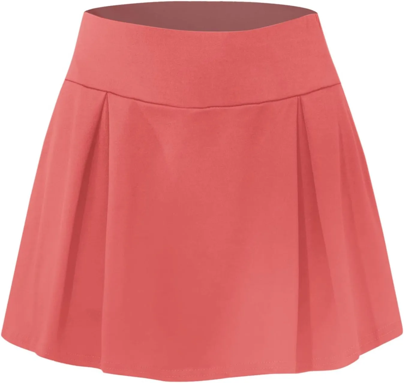 Womens Casual Solid Tennis Skirt Yoga Sport Active Skirt Shorts Skirt Pleated Denim Skirt