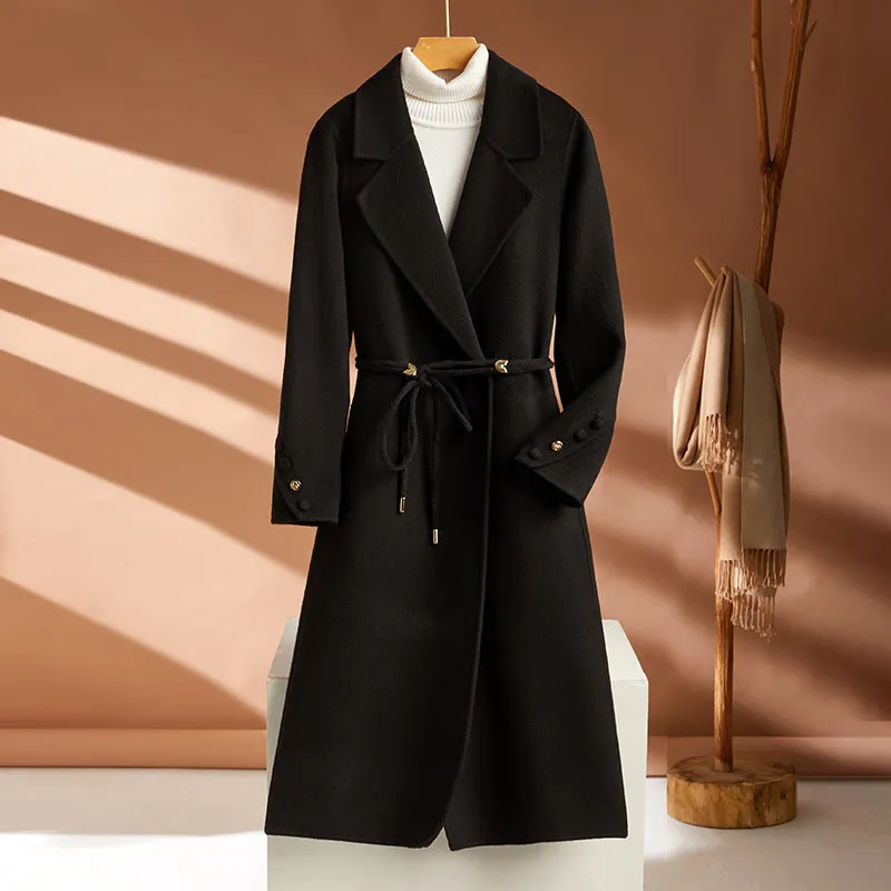 Women's Long Wool Coat