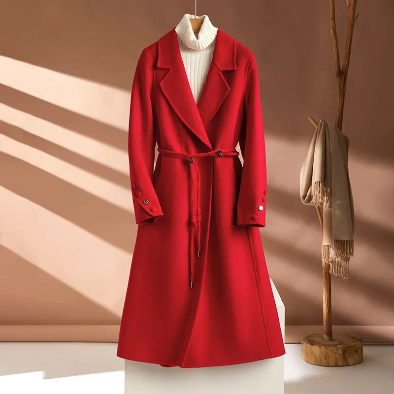 Women's Long Wool Coat