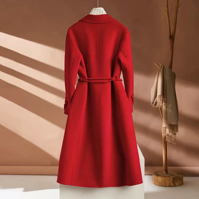 Women's Long Wool Coat