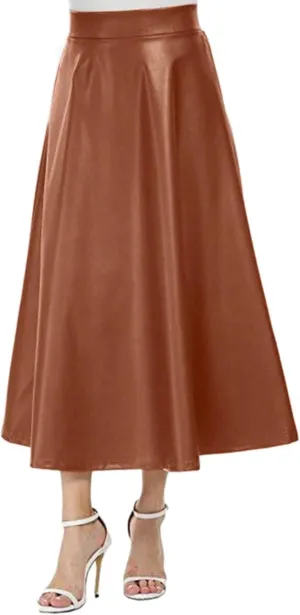 Womens Midi Skirts Women's Midi Skirt Summer Pleated Flowy Elastic High Waisted Skirts with Pockets Black Mini Skirt