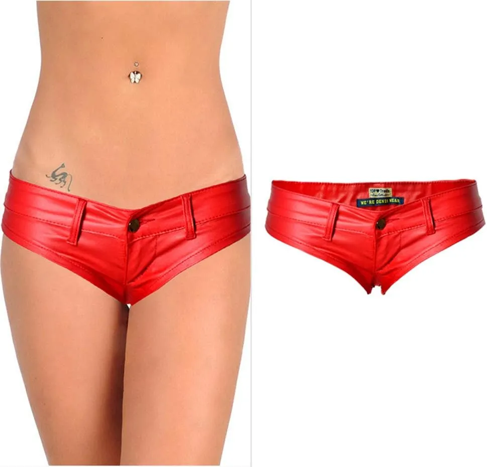 Women's Mini Shorts Sexy Low Waisted Hot Pants Festival Dance Bottoms