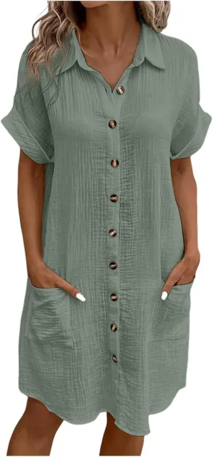 Women's Plus Size Summer Casual Crew Neck Long Sleeve Smocked Maxi Dress Floral Holiday Dresses for Women 2025