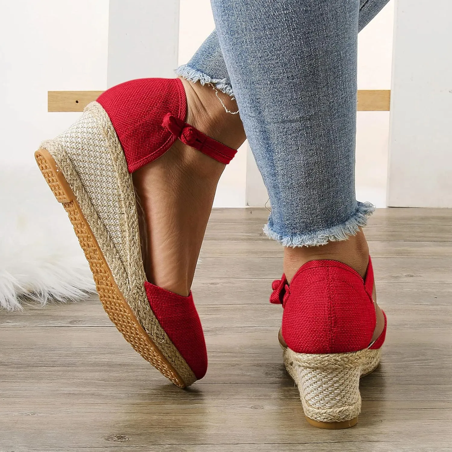 Womens Sandals,Casual Summer Orthopedic Correction Leather Ring Toe Slippers Sandals Flat Heel Beach Women's Flip Flops