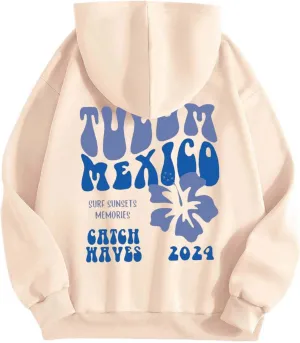 Womens Zip Up Hoodies Long Sleeve Women's Print Long Sleeved Sweatshirt Long Sleeve Pullover Fall Outfits with