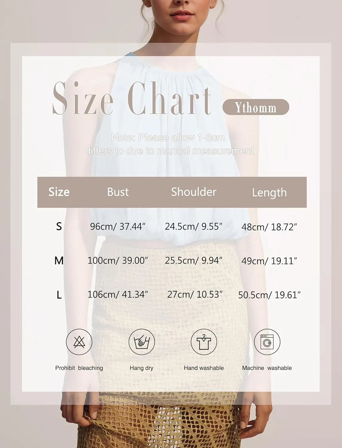 Ythomm Womens Halter Crop Bubble Tops Summer Sleeveless Crewneck Puffy Hem Cropped Tank Tops Fitted Cute Going Out Shirt Top